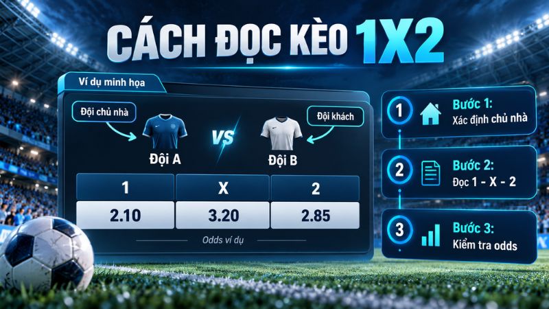 Cách đọc bảng kèo châu Âu LC88